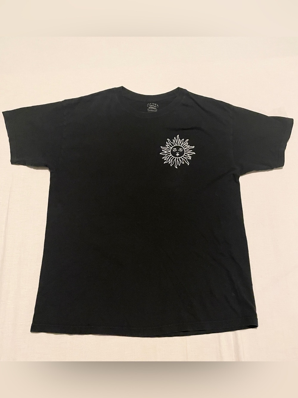 Call Your Mother Party Under The Celestial Sun Moon Skeleton Tee Size M